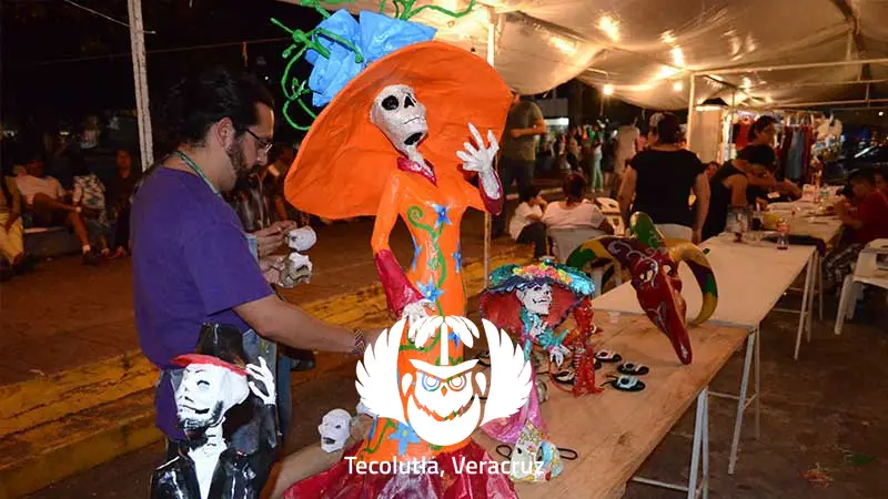 Día de Muertos Calaveras Tlan