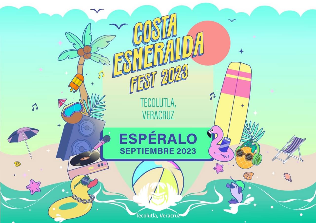 Costa Esmeralda Fest 2023 at Tecolutla, Veracruz