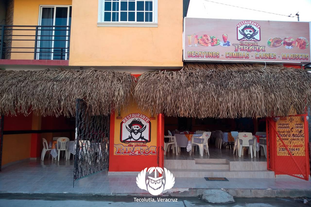 Restaurant El Rincón Pirata en Tecolutla, Veracruz